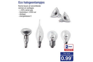 eco halogeenlampjes