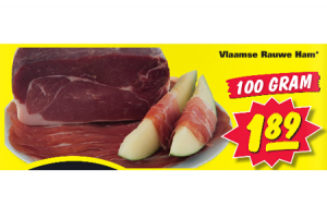 vlaamse rauwe ham