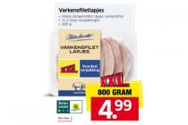 varkensfiletlapjes