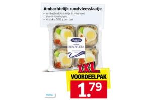 ambachtelijk rundvleesslaatje