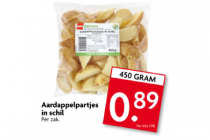 aardappelpartjes in schil