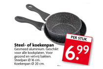 steel  of koekenpan