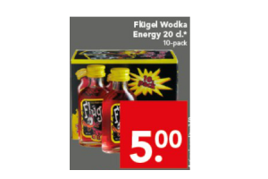 flugel wodka energy 20cl 10 pack