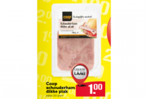 coop schouderham dikke plak