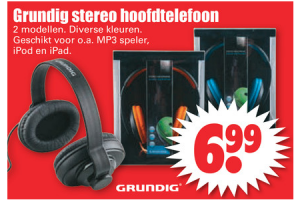 grundig stereo hoofdtelefoon