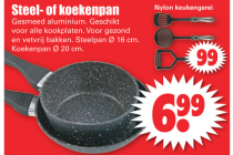 steel  of koekenpan