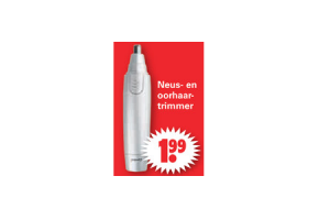 neus  en oorhaartrimmer