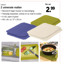 2 universele matten