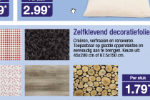 zelfklevend decoratiefolie