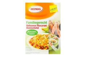 honig familiegerecht italiaanse macaroni ovenschotel