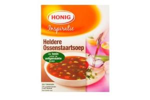 honig inspiratie heldere ossenstaartsoep