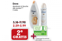 dove deodorant of douche