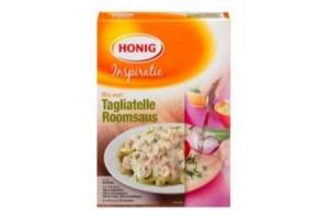 honig inspiratie tagliatelle roomsaus