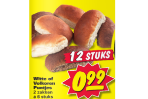 witte of volkorenpuntjes