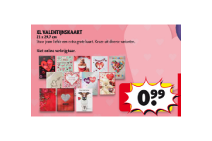 xl valentijnskaart