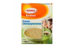 honig samen franse champignonsoep