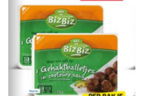 bizbiz gehaktballetjes in saus