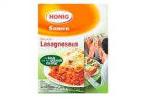 honig samen mix voor lasagnesaus