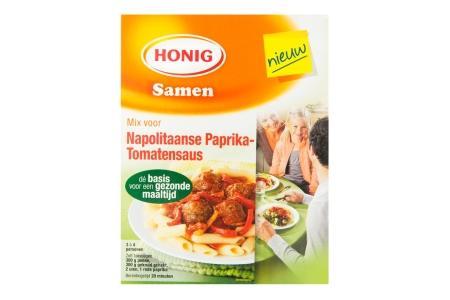 honig samen mix voor napolitaanse paprika tomatensaus