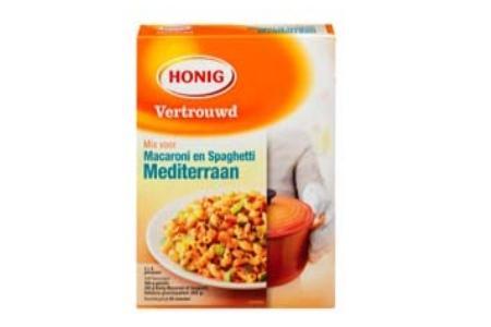 honig vertrouwd mix voor macaroni en spaghetti mediterraan