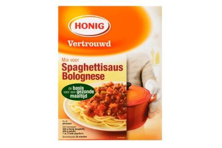 honig vertrouwd mix voor spaghettisaus bolognese