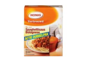 honig vertrouwd mix voor spaghettisaus bolognese dubbelpak