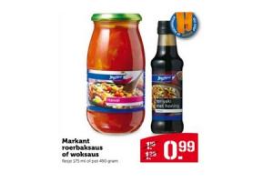 markant roerbaksaus of woksaus