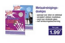 metaalreinigingsdoekjes