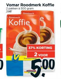 vomar roodmerk koffie