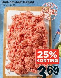 half om half gehakt