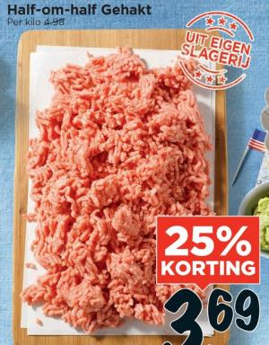 half om half gehakt