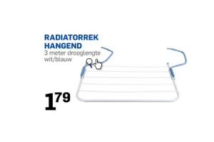 radiotorrek hangend