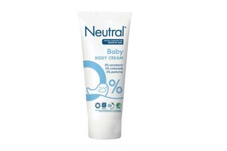 neutral baby body cream