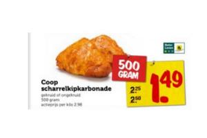 coop scharrelkarbonade