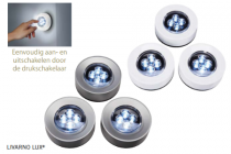 3 led onderbouwlampen