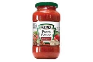 heinz pasta sauce bolognese