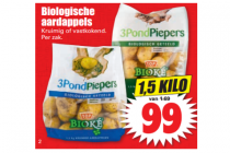 biologische aardappels