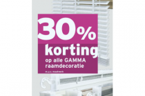 gamma raamdecoratie