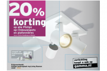 philips op inbouwspots en plafonnieres