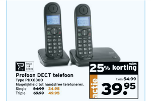 profoon dect telefoon