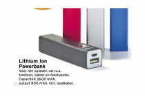 lithium ion powerbank