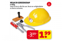 helm en gereedschap