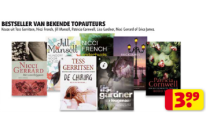 bestseller van bekende topauteurs