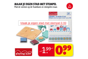 maak je eigen stad met stempel