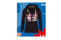 dames hooded sweater