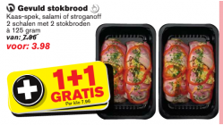 hoogvliet gevuld stokbrood