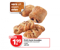 plus zoete broodjes