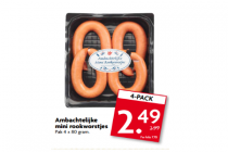 ambachtelijke mini rookworstjes