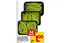 peultjes haricots verts en sugar snaps