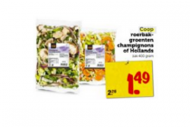 roerbakgroenten champignons of hollands